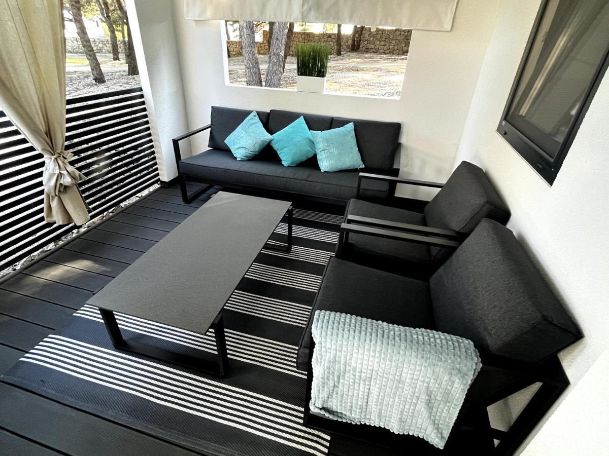 Luxury Mobile Home Pretty Green - Premium - Oaza Mira Resort -50 M From The Beach Drage Ngoại thất bức ảnh